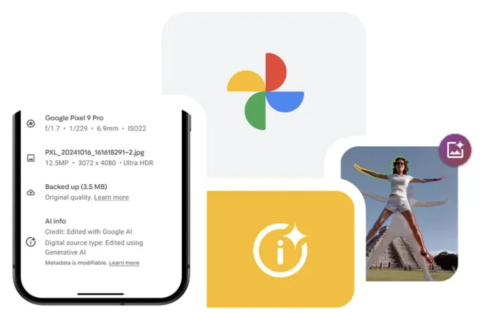 生成式 AI 影響影像真實性：Google Photos 將增加透明度