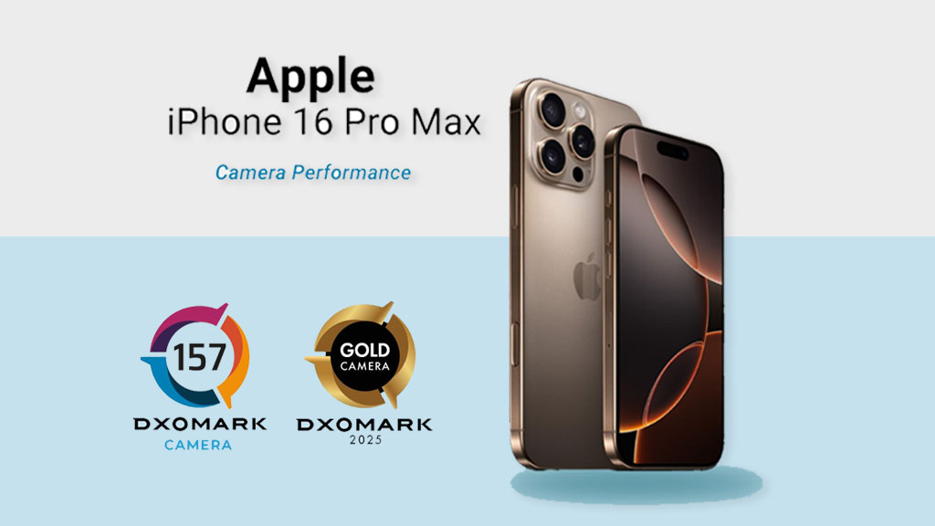 DXOMARK 評測 Apple iPhone 16 Pro Max 相機性能：獲得 157 分位居超高端手機第四